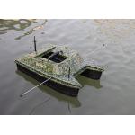 DEVC-308 camouflage catamaran bait boat / rc fishing bait boat 2.4GHz Remote Frequency for sale