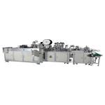 Non Woven Face Mask Making Machine With Two Mask Ear Band Welding Machines for sale