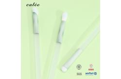 China 3pcs Eye Makeup Brush Customized Synthetic Hair And Plastic Handle PVC Packaging Box supplier
