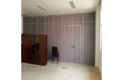 China Semi Automatic Movable Folding Partition Walls For Office Conference Meeting Room supplier