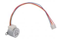 China 5-12VDC 24BYJ48 Mini Stepper Gear Motor 24mm For Air Conditioner supplier