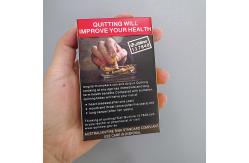 China 10 20 Pack Empty Cigarette Pack Cigarettes Case Cigarette Boxes supplier