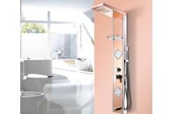 China High Gloss Painting ODM 304SUS Thermostatic Shower Set supplier