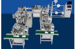 China 3 Ply Nonwoven Face Mask Making Machine High Capacity Easy Cleaning And Neat supplier