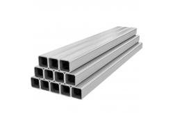 China Square Wood Grain Aluminum Extrusion Structural Stability And Superior Qualit supplier