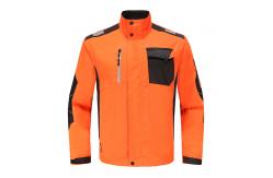 China Chainsaw Protective Clothing , Chainsaw Safety Jacket With Multi Layer supplier
