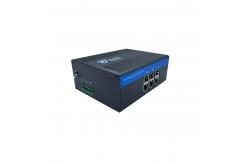 China FCC Standards Din Rail Industrial Unmanaged POE Switch Comply With IEEE802.3Af/At supplier