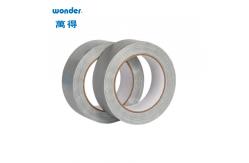 China Water Based High Temp Aluminum Tape , Silver Aluminum Foil Shielding Tape supplier