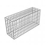 4mm Galvanized Zinc Coated 60-245g/M2 Welded Gabion Steel Mesh Fence for sale