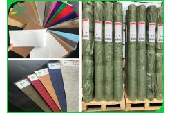 China Eco - Friendly Tear Resistant Paper Tote Bag Washable Kraft Paper In Roll supplier