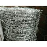 Anti Theft Antirust Stainless Steel Barbed Wire Easy To Clean 12 Gauge for sale