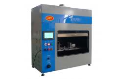 China 7 Inch Touch Screen Flammability Tester  PLC Glow Wire Test Equipment IEC60695 supplier