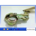 Alloy Steel Cable Pulling Clamp 3T Half - Moon Shape Clamping Jaw