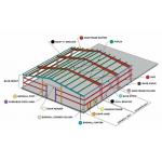 Custom Steel Structure Prefabricated Metal Warehouse Portal Frame for sale
