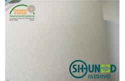 China Polyester Shirt Interlining Cuff And Collar With Double Dot PA Coating supplier