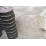 Food Processing Oven Ss304 Flat Flex Conveyor Belt 4mm Pitch for sale