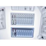 Eco-friendly PET Vial Tray For 1ml~10ml Water Injection Vials for sale
