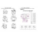 BATQ1801 ATQ18 Horizontal 3+3PIN Power Distribution Transformer 110v To 220v for sale