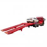 Original Factory   SINOTRUCK HOWO 30 Tons   Flat Transport Vehicle Flatbed Truck  Low Plate for sale