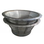Polishing V-Wire Baskets with Smooth Edge Treatment Effective Solution