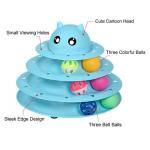 Interactive Cat Toy Roller 3-Level Turntable Amazon Fun Mental Physical Exercise Puzzle