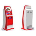 Indoor SAW / IR / Capacitive Bill Payment Kiosk Anti-vandal With QR Scanner for sale