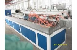 China WPC Handrail Profile Extruder , Railing Profile Machinery supplier