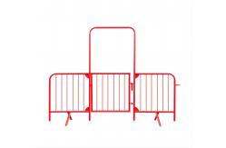 China 4FT Metal Temporary Crowd Control Barrier Fence For Concert Protection supplier