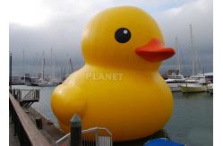 China Customized Big Advertising Inflatable Water Yellow Duck Floating Yellow Duck supplier
