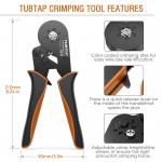 Portable Durable Wire Crimping Tool Kit , Alloy Crimping Tool And Terminal Kit