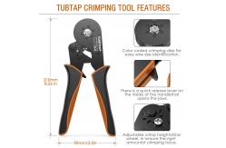 China Portable Durable Wire Crimping Tool Kit , Alloy Crimping Tool And Terminal Kit supplier