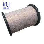 F4 Taped Litz Wire 0.05mmx600 PTFE  Stranded Enameled Copper Wire for sale