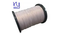 China F4 Taped Litz Wire 0.05mmx600 PTFE  Stranded Enameled Copper Wire supplier