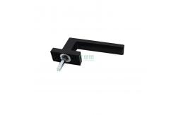 China Flap Square Lever Pull Handle Aluminum Alloy Window Door Lever Handle supplier