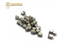 China Cemented Carbide Tips / Tungsten Carbide Saw Tips For Cutting Wood Hard Materials supplier