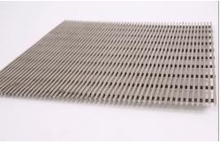 China 0.2mm Wedge Wire Screens Welded Flat Panel Customized supplier