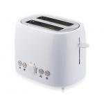 Plastic Housing Electric White Two Slice Toaster Defrost Function for sale