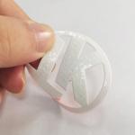 Custom Design Embossed Sticker 3d TPU Heat Transfer Label Logo Iron On Garment