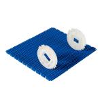                  Customized Good Stability Plastic Conveyor Belt with Roller for Bottle Conveyor Systems              for sale