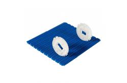 China                  7960 Industrial Belting Sideflexing Flush Grid Modular Belt with Hook              supplier