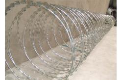 China Razor Barbed Wire Concertina For Security Fence with BTO22 supplier