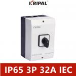 32A 3 Pole IP65 Waterproof Lever Switch 230-440V CE Certificate for sale