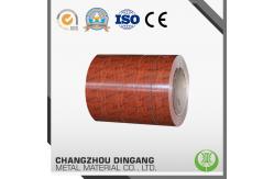 China PE / PVDF Coating Aluminium Colour Sheet , Alloy 5052 H24 Prepainted Aluminum Coil supplier