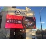 Outdoor full color P10 large wall mounted advertising outdoor led screen display for sale
