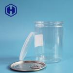 490ml 307# Cashews Easy Open Plastic PET Can Screen Print Logo for sale