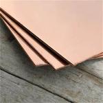 JIS C12200 Copper Sheet Plate 1.2mm Thick Smooth Surface Customized Size for sale