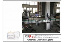 China Stable Running Bottle Filling Line Cosmetic Cream Filling Machine With Capping supplier