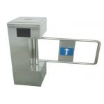 Custom Automatic Swing Barrier Controlled Access Turnstiles With RFID Reader