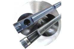 China Co-Rotating / Counter-Rotating Conical Twin Screws And Barrels For Extruder supplier