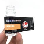 Paper 10ml vial Vial Labels Custom Private Label Design And Printing for sale